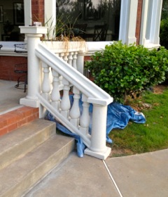 Hand Rail completed 2